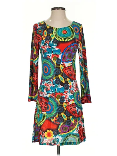 Pre-owned Reborn Casual Dress In Blue