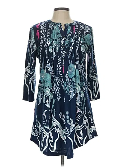 Pre-owned Reborn Casual Dress In Blue