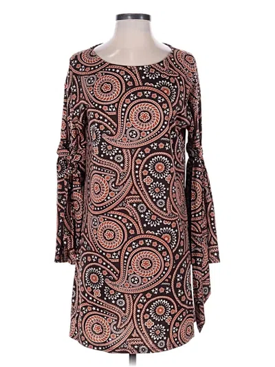 Pre-owned Reborn Casual Dress In Brown