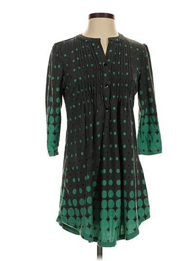 Pre-owned Reborn Casual Dress In Green