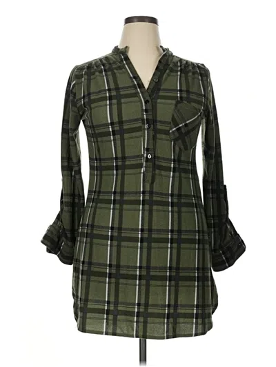 Pre-owned Reborn Casual Dress In Green