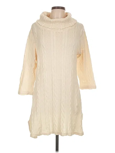 Pre-owned Reborn Casual Dress In Ivory