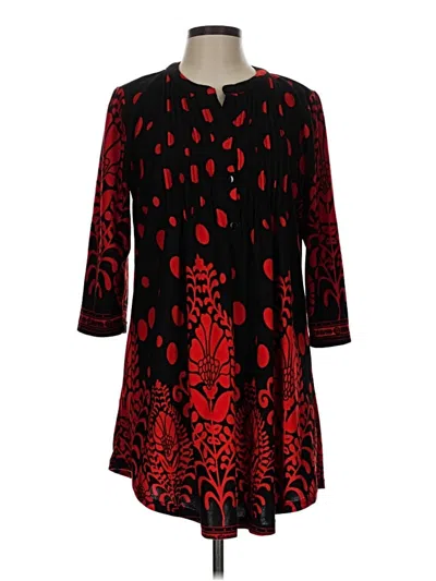 Pre-owned Reborn Casual Dress In Red