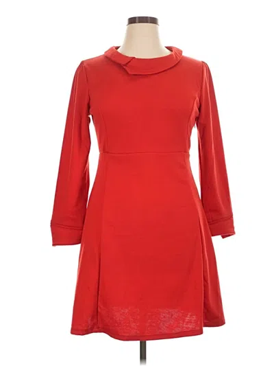Pre-owned Reborn Casual Dress In Red