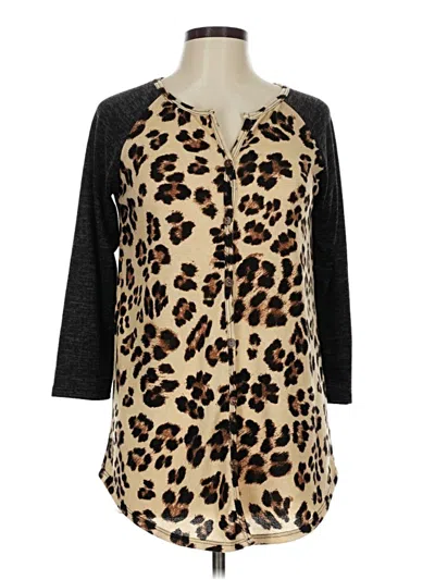 Pre-owned Reborn J Cardigan Sweater In Brown