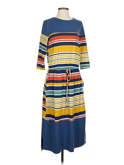 Pre-owned Reborn J Casual Dress In Blue