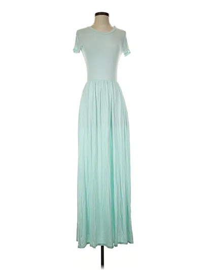 Pre-owned Reborn J Casual Dress In Teal