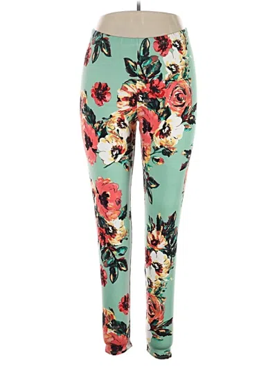 Pre-owned Reborn J Leggings In Teal