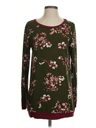 Pre-owned Reborn J Long Sleeve T-shirt In Green