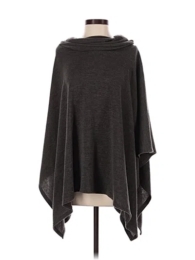 Pre-owned Reborn J Poncho In Gray