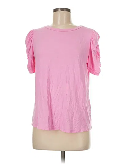 Pre-owned Reborn J Short Sleeve T-shirt In Pink