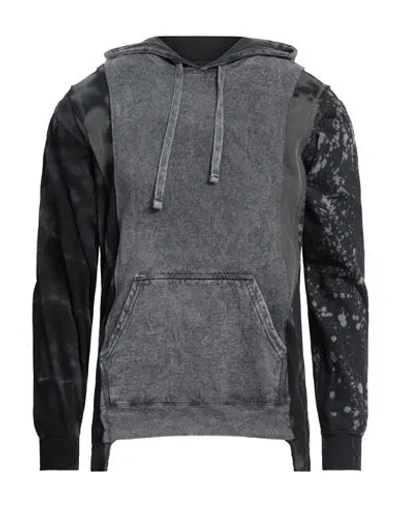 Rebuild By Needles Man Sweatshirt Lead Size L Cotton, Polyester In Grey