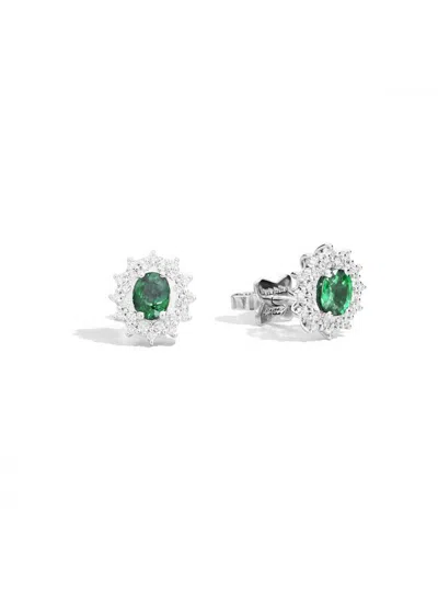 Recarlo Earrings  Camellia E77cc001sm In White