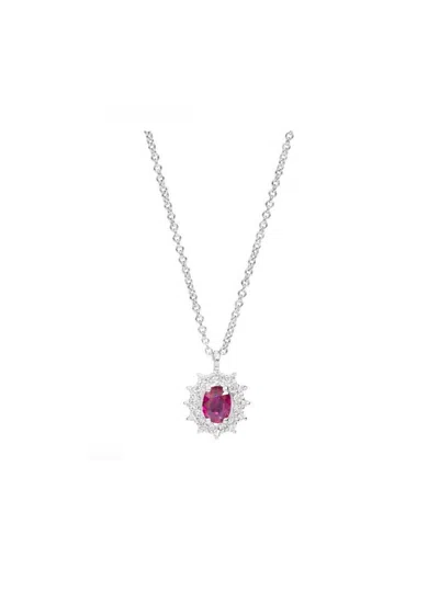 Recarlo Necklace  Camellia P77cc001rb In White