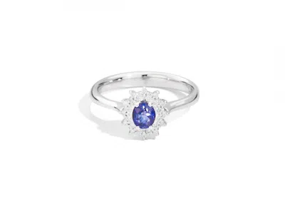 Recarlo Ring  Camellia R77cc001/zb-14 In White