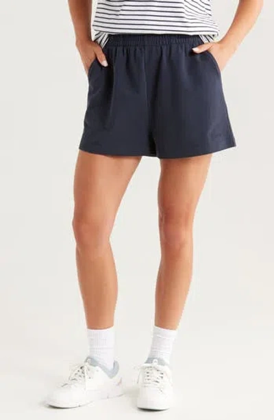 Recess Pickleball X Zella Courtside French Terry Shorts In Blue