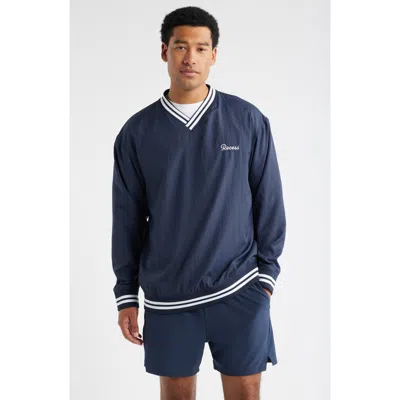 Recess Pickleball X Zella Nylon V-neck Popover Top In Blue