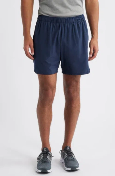 Recess X Zella Backspin Lined 5-inch Shorts In Blue