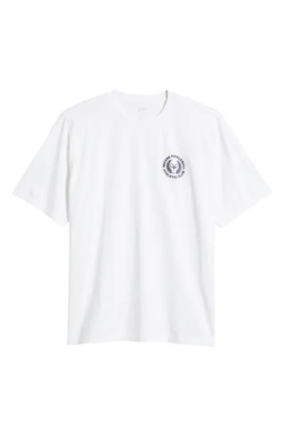 Recess X Zella Court Oversize Cotton T-shirt In White