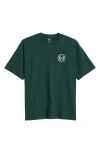 Recess X Zella Court Oversize Cotton T-shirt In Green