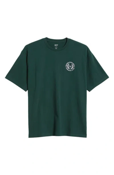 Recess X Zella Court Oversize Cotton T-shirt In Green