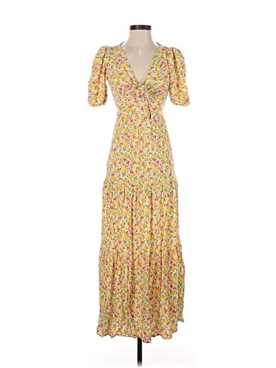 Pre-owned Reclaimed Vintage Casual Dress In Yellow