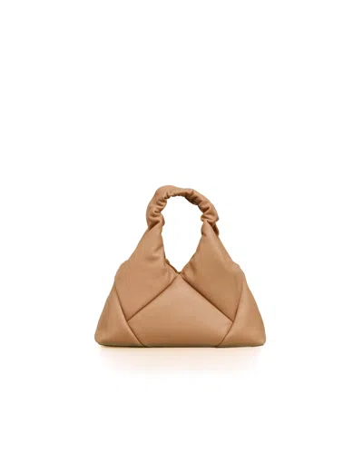 Reco Brown Midi Crossbody Bag