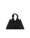 Reco Didi Quilted Handle Tote Bag In Black