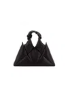 Reco Didi Quilted Handle Tote Bag In Noche