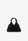 Reco Mini Didi Quilted Nappa Top Handle Bag In Black