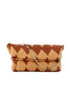 RECO RECO ROMBO DUQUESA QUILTED SHOULDER BAG