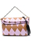 Reco Rombo Duquesa Quilted Shoulder Bag In Multi