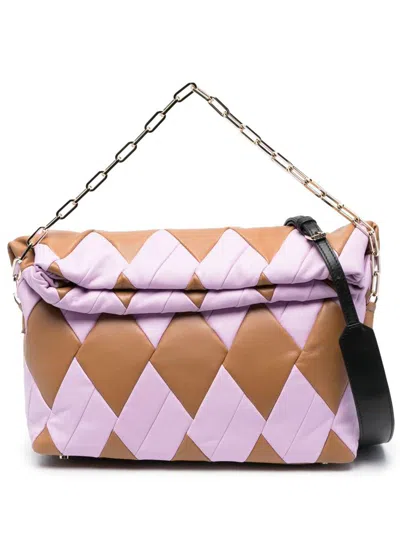 Reco Rombo Duquesa Quilted Shoulder Bag In Multi