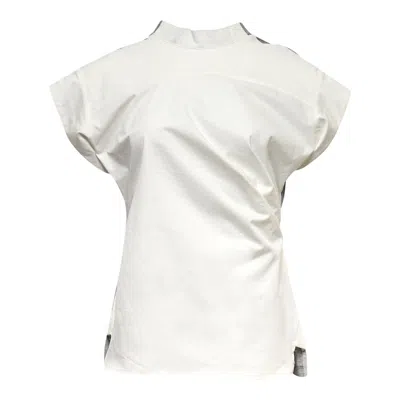 Re;code Backward Jersey Top In Gray