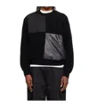 Re;code Checkerboard Sweater In Black