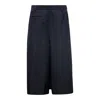 Re;code Faux-skirt Pants In Blue