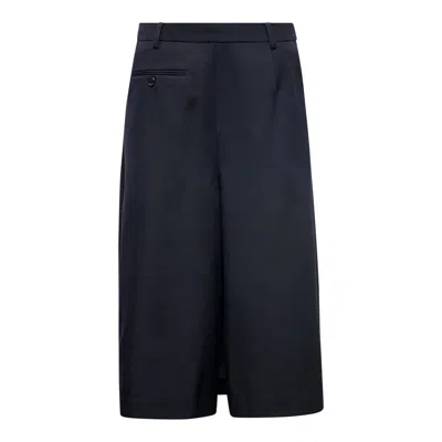 Re;code Faux-skirt Pants In Blue