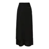 Re;code Half And Half Skirt In Black