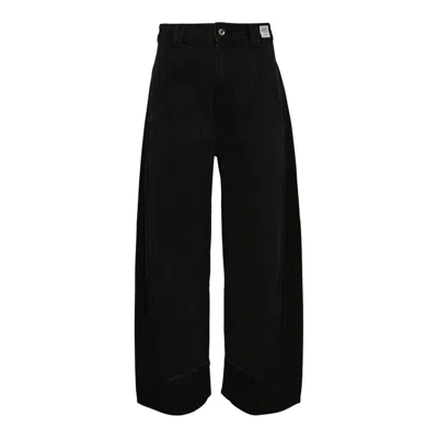 Re;code Patch Denim Pants In Blue