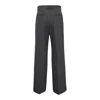 Re;code Raw Edge Tailored Trousers In Blue