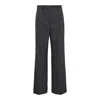 Re;code Raw Edge Tailored Trousers In Blue