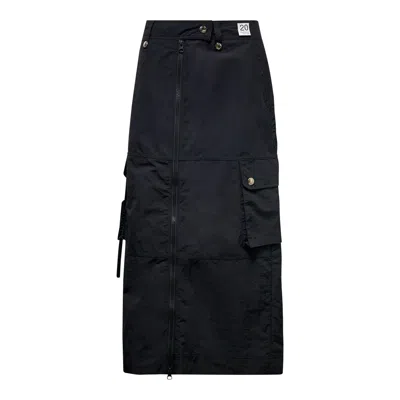 Re;code Utility Cargo Skirt In Black