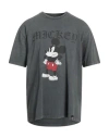 Re:covered Man T-shirt Lead Size L Organic Cotton In Grey