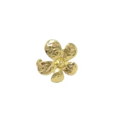 Recreation Jewels Women's Camille's Flower Ring In Gold