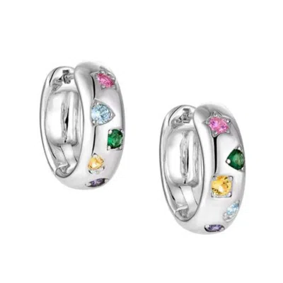 Recreation Jewels Women's Charlotte's Silver Hoops