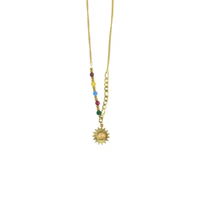 Recreation Jewels Women's Charlotte's Sun Necklace