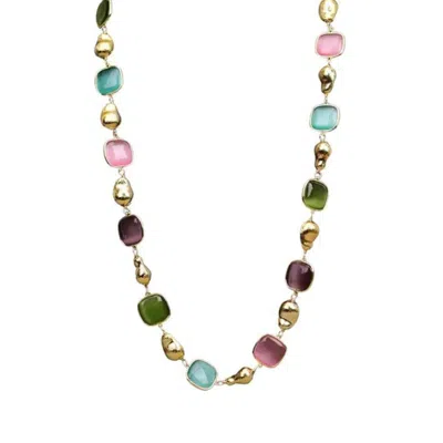 Recreation Jewels Women's Gold Diana's Summer Necklace