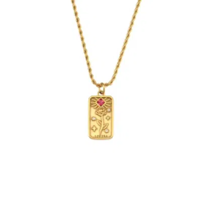 Recreation Jewels Women's Gold Ida's Lovers Necklace