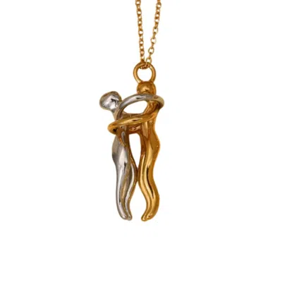 Recreation Jewels Women's Gold / Silver Taylor's Love Necklace