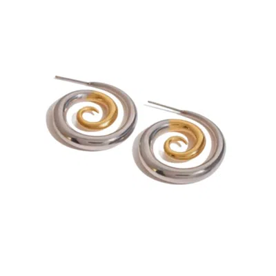 Recreation Jewels Women's Gold / Silver Tilly's Mixed Hoops